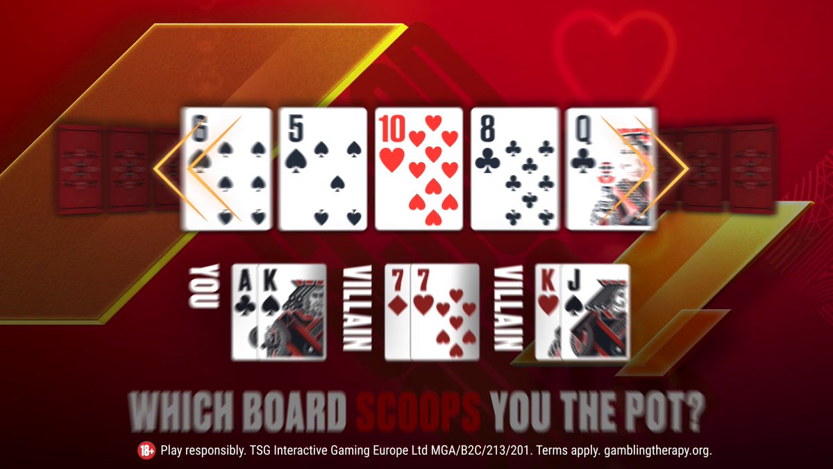 Big slick is looking good...on one board, but which one? Reply with [Stars ID] + #SCOOP by 18:00 CET, Wed. 20 x $5.5 tickets to be won. T&amp;Cs: