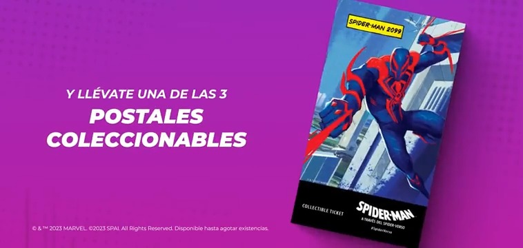 😎🕸️ ¡Este jueves no te pierdas el universo paralelo más vibrante y emocionante de todos! Descúbrelo en #SpiderMan: A Través del #SpiderVerso. 🔥🎬
