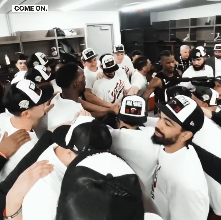 Life lessons learned on the court. Keep suffering till you get what you want. Bigger than basketball. #HEATCulture