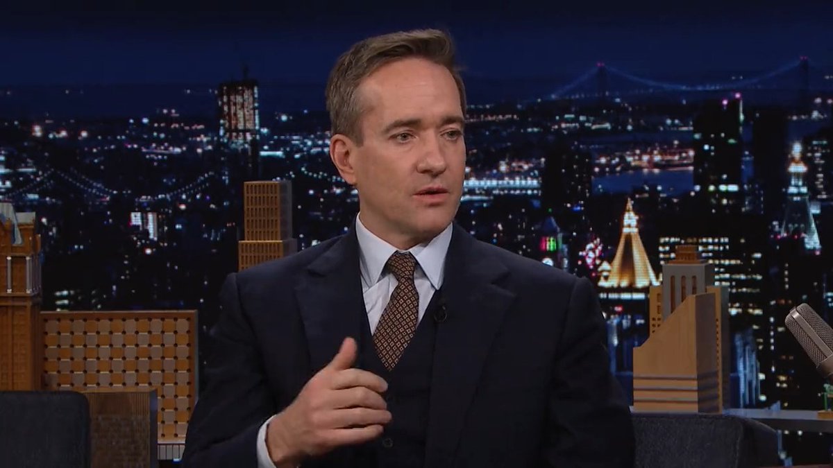 Matthew Macfadyen demonstrates how Tom Wambsgans' voice changes when talking to Cousin Greg vs. Shiv. #FallonFlashback #SuccessionHBO