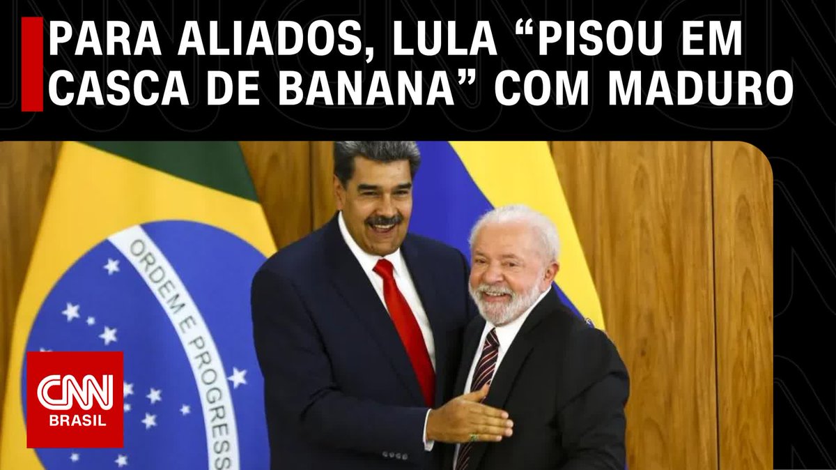 Por Daniela Lima: Para aliados, o presidente Luiz Inácio Lula da Silva (PT) acabou "pisando em casca de banana" com a recepção dada ao presidente da Venezuela, Nicolás Maduro, em Brasília #CNNBrasil360