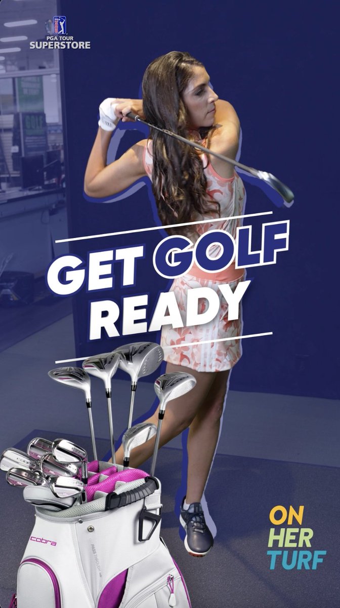 The PGA TOUR Superstore #GetGolfReady STUDIO has everything you need to take your game to the next level! More info here: