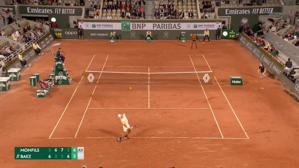 😍 IL L'A FAIT ! MERCI GAÊL #RolandGarros