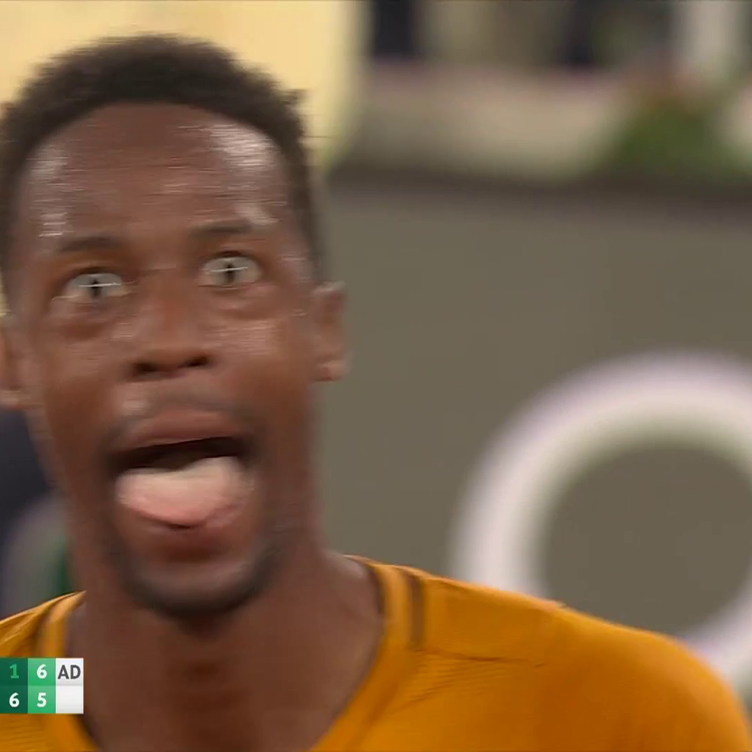 Never change, Gael! 🤣 🕺 Gael Monfils 🕺 #RolandGarros