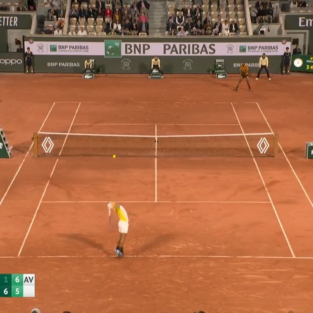 UNE. DINGUERIE. 🤯🔥🇫🇷 Gael Monfils #RolandGarros