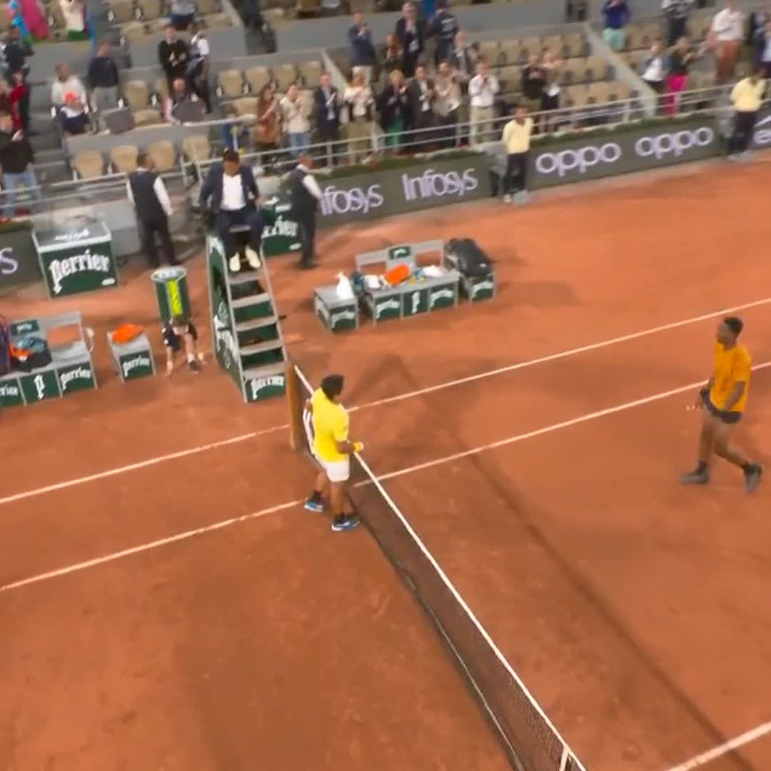 THIS. IS. TENNIS. Gael Monfils #RolandGarros