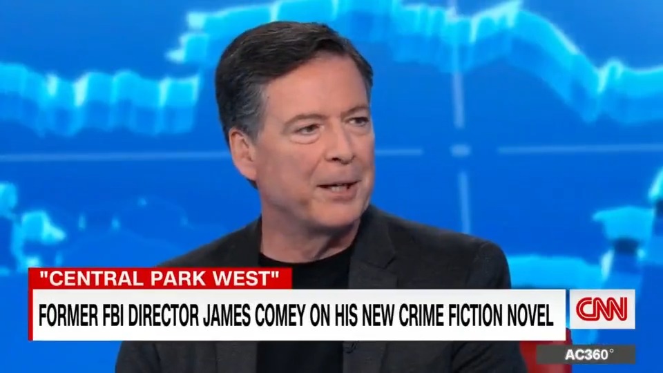 Former FBI Director James Comey tells CNN’s Anderson Cooper that there would be “almost an existential threat” if Trump were to become president again. Watch: