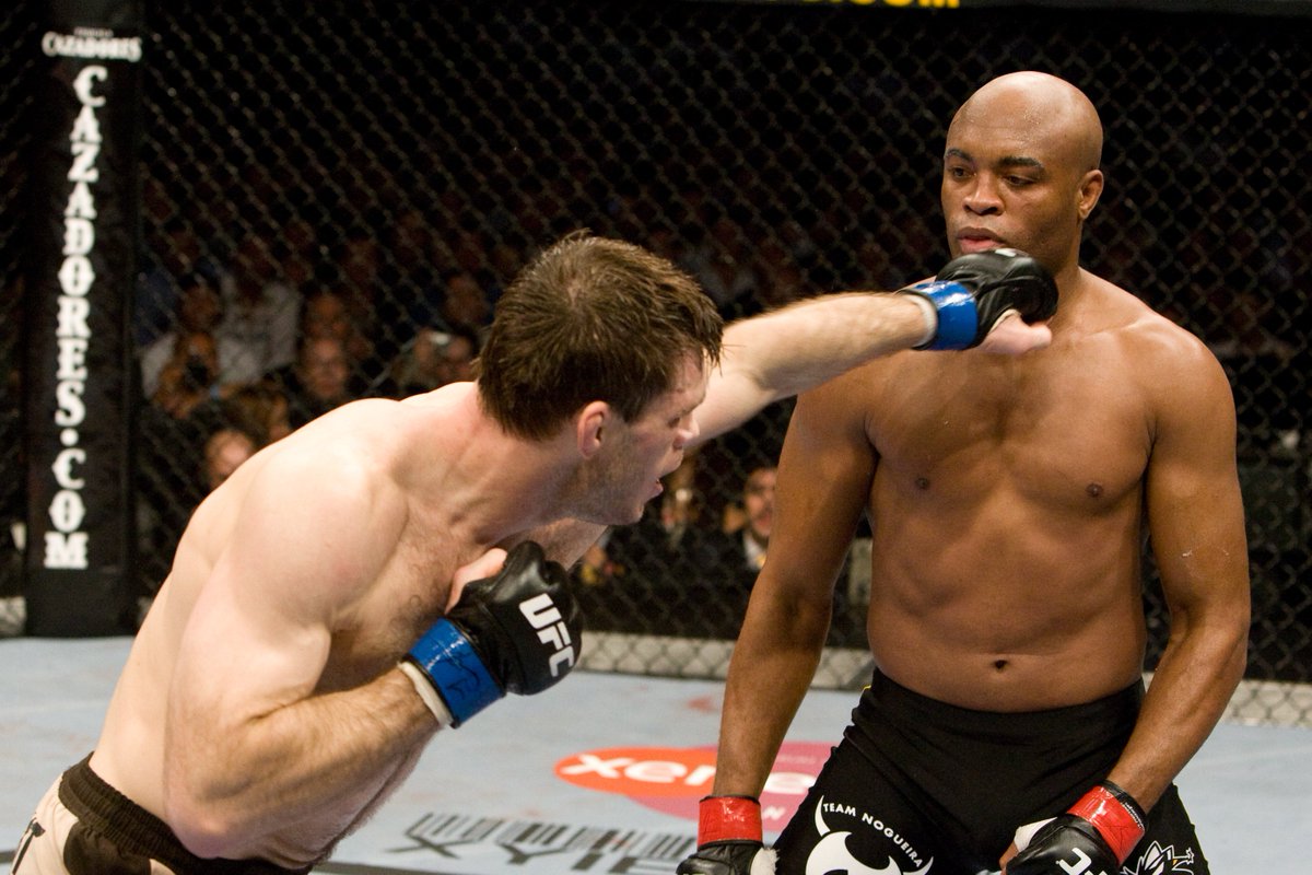 What Anderson Silva did to Forrest Griffin