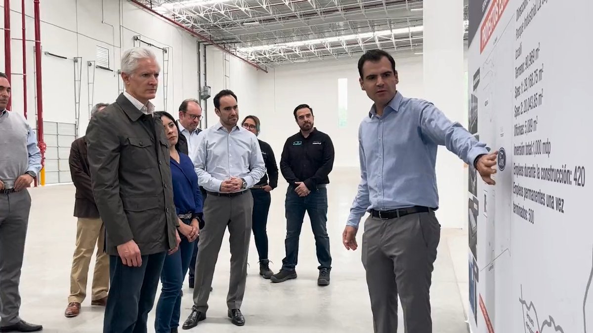 El Parque Industrial Campus Cuautitlán I es un generador de empleos y oportunidades para las familias de #CuautitlánIzcalli y toda la región.