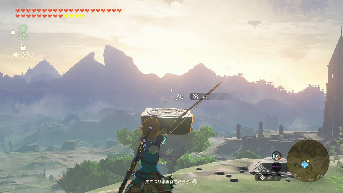 浮遊石は矢に付けるのもオススメですよ！ #TearsOfTheKingdom