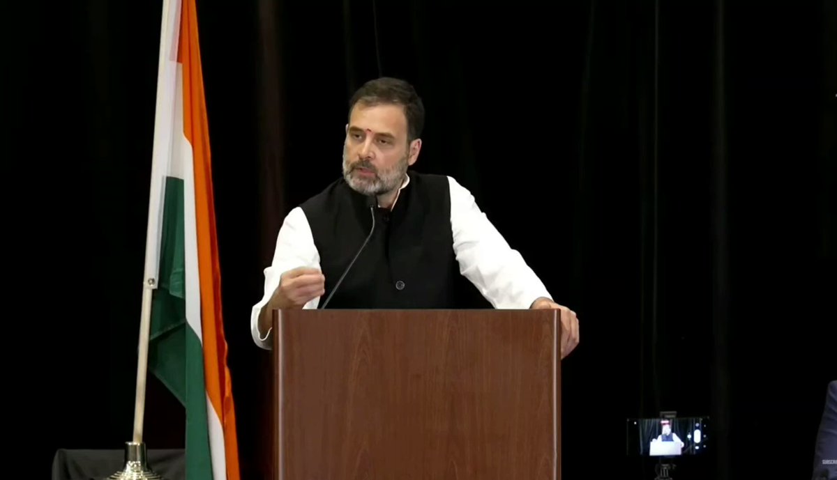 A few people in India are absolutely convinced that they know everything. They think they can explain history to historians, science to scientists and warfare to the army. But at the core of it is mediocrity. They're not ready to listen! : Sh. Rahul Gandhi in San Francisco, U.S