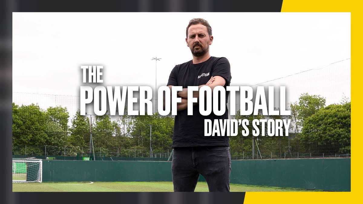 Homeless and at his lowest ebb, football gave DavidDuke a sense of purpose. Founder and CEO of our new charity partner, Street Soccer Scotland, David knows all about the Power of Football. This is his story. #WeekofFootball