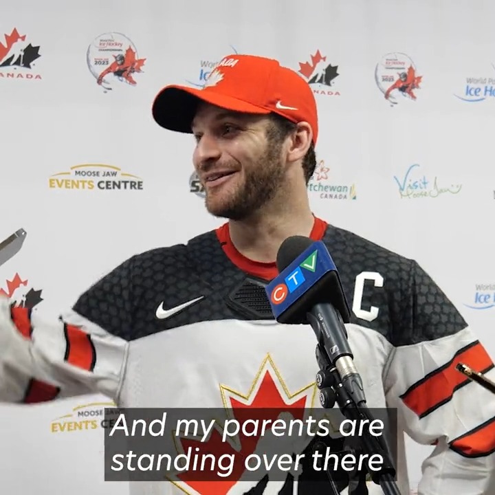 🇨🇦 Hockey Canada captain Tyler McGregor makes an emotional ask for fellow Canadians to come support the host team in their final - and most difficult - preliminary round game versus the USA. #MooseJaw2023 | #APool | #ParaIceHockey