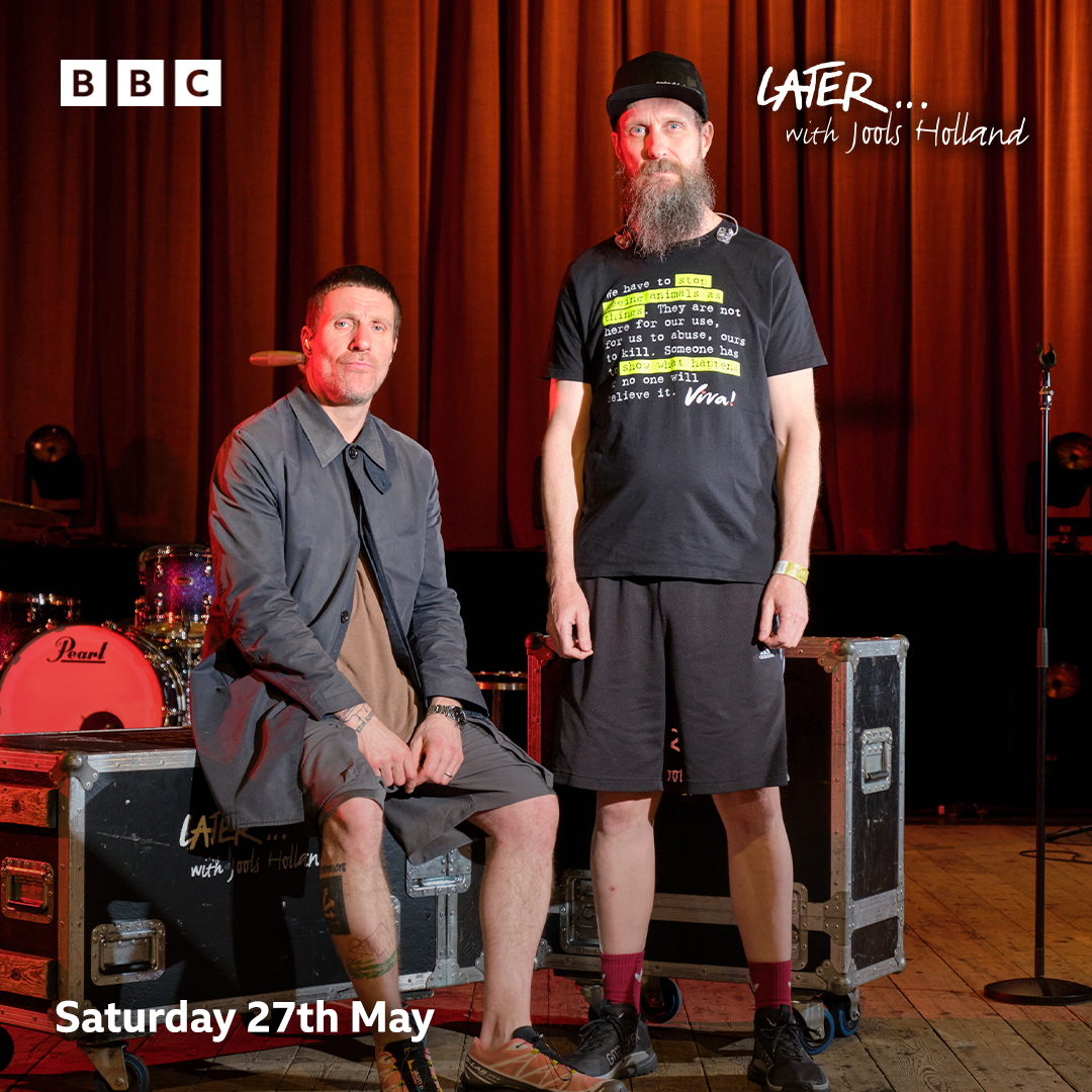 .Sleaford Mods return to Later...with Jools Holland on BBC Two🤘 Catch their full performance on BBC iPlayer now:
