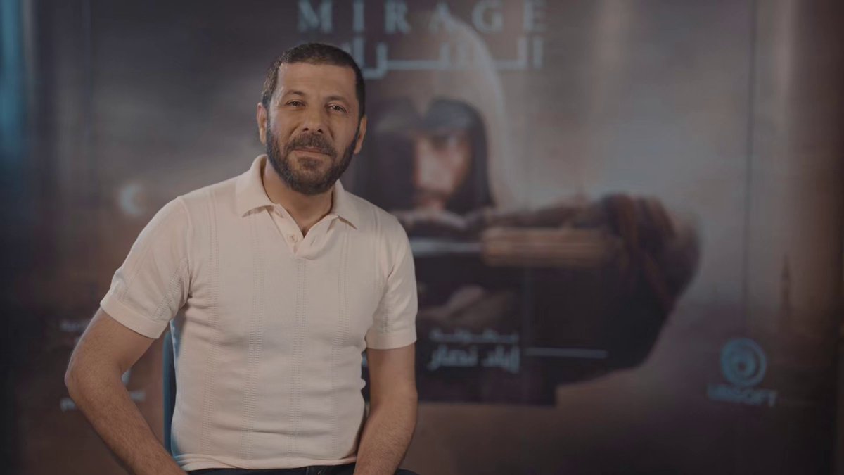 We are happy and proud to announce that Eyad Nassar will star in the Arabic version of Assassin's Creed Mirage as the main character Basim. Here is a short message from him. Assassin's Creed Mirage, coming October 12, 2023 with full Arabic subtitles and dubbing.