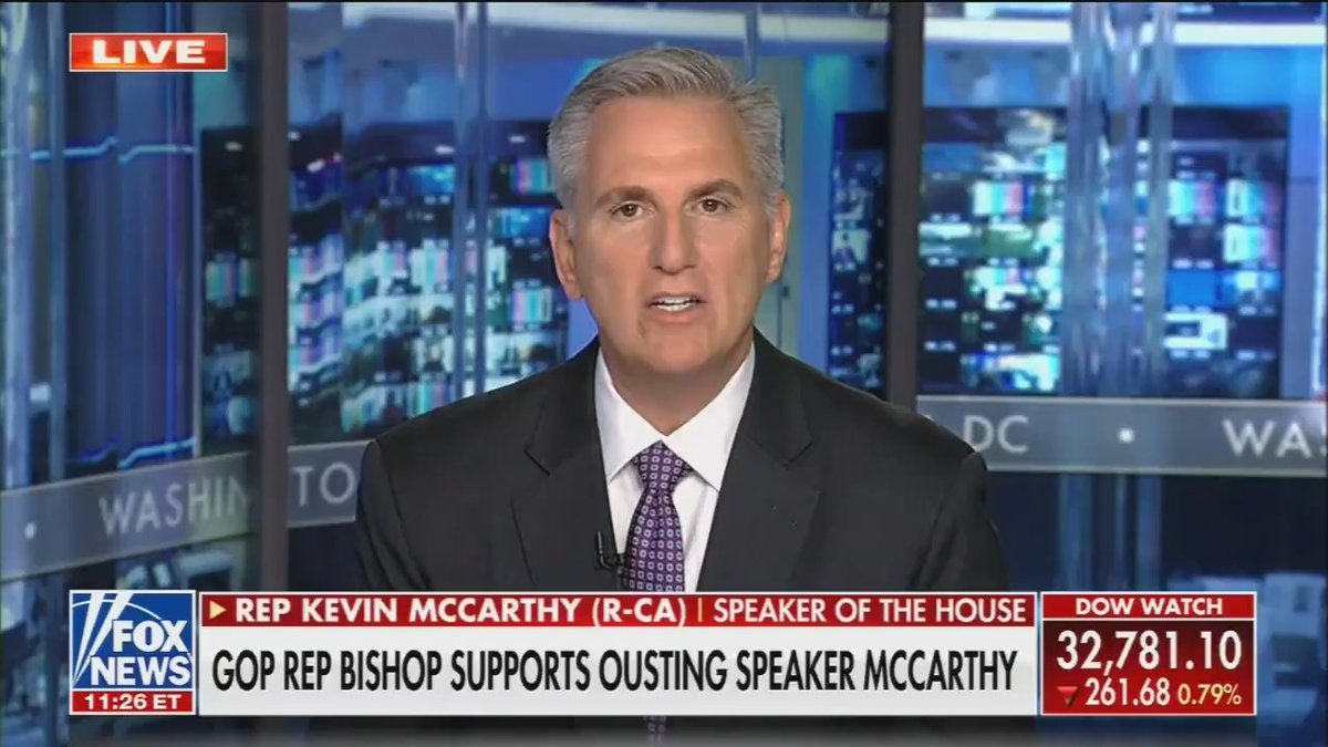 Breaking: Kevin McCarthy announces a “commission” to “look at” cutting Social Security and Medicare: “I’m going to make some people uncomfortable.” He attacked Biden for “walling off” cuts to Social Security and Medicare during debt ceiling negotiations.