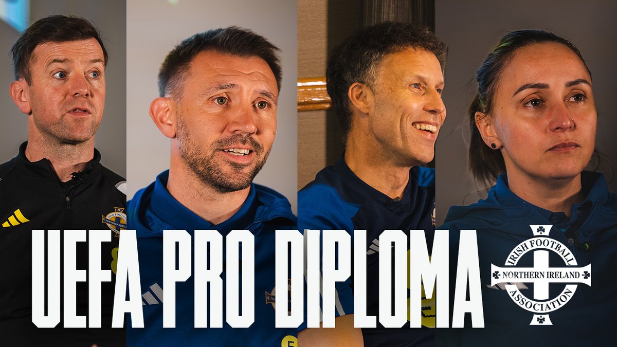 ⚽️ Ex Manchester United player Ronny Johnsen among Irish FA UEFA Pro Licence candidates in Belfast ⬇️ Irish FA Coach Education