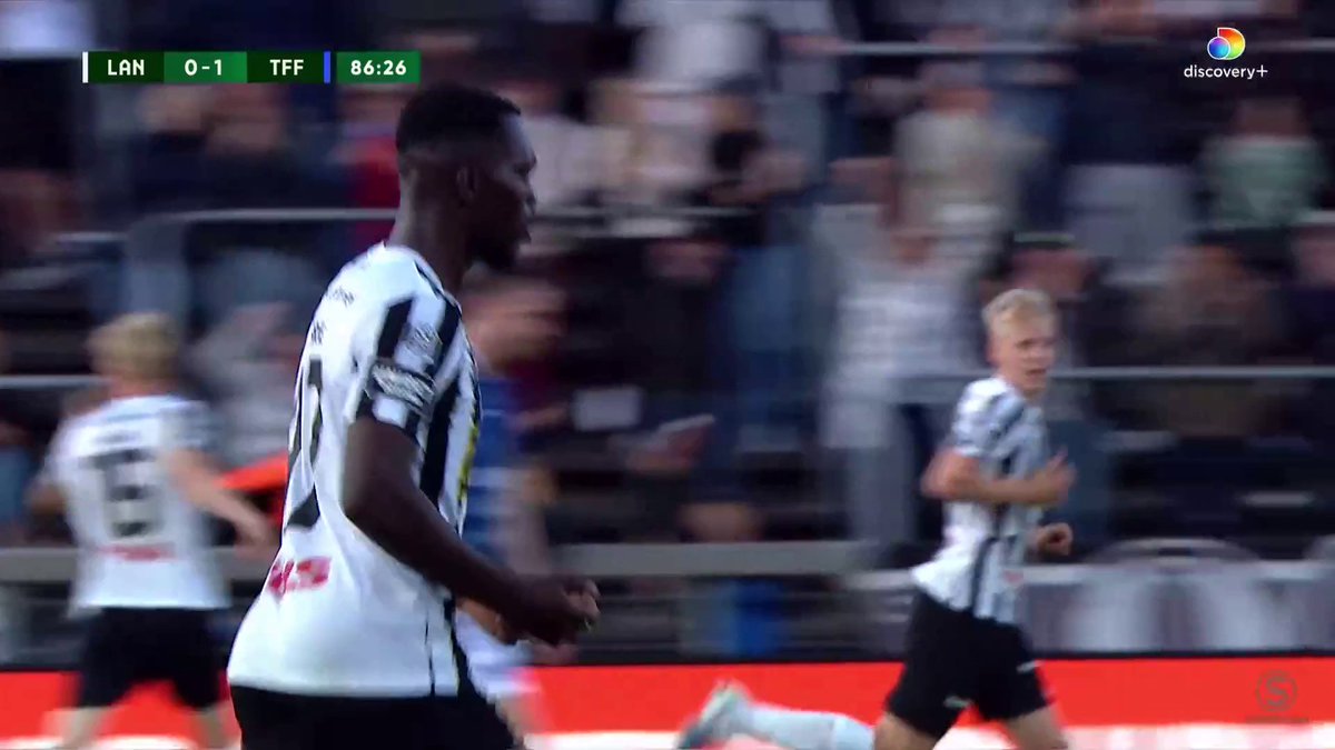 Födelsedagsfirande Kofi Asare kvitterar för Landskrona! 1-1 ⚫⚪