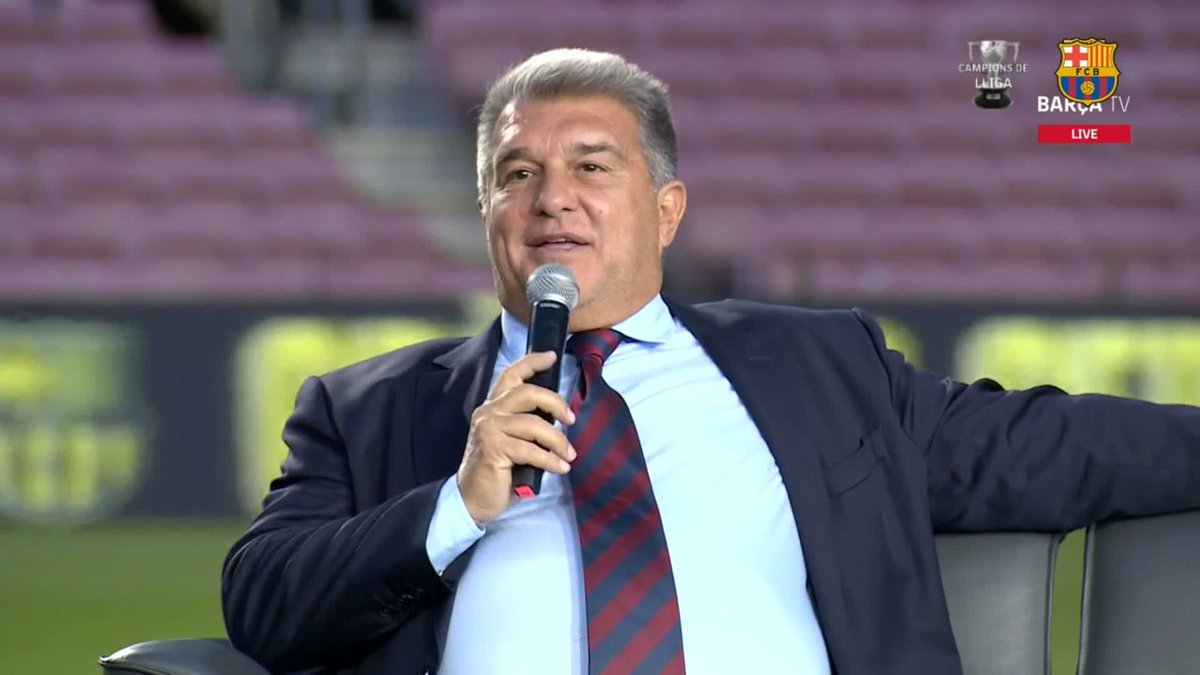 🔝 President Joan Laporta Estruch🎗 talks about the legendary status of Sergio Busquets: