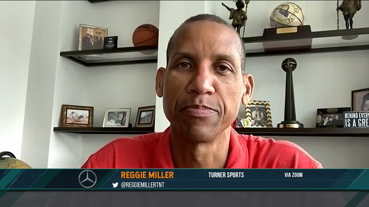"Miami in 6." -Reggie Miller makes his #NBAFinals prediction Reggie's full appearance: