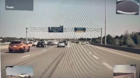 Can’t Be Doing This. 📍Hwy403/EglintonAve . #hwy403 #dashcam #ONHwys #RoadSafety #Mississauga #Toronto #trucking #Transportation #traffic