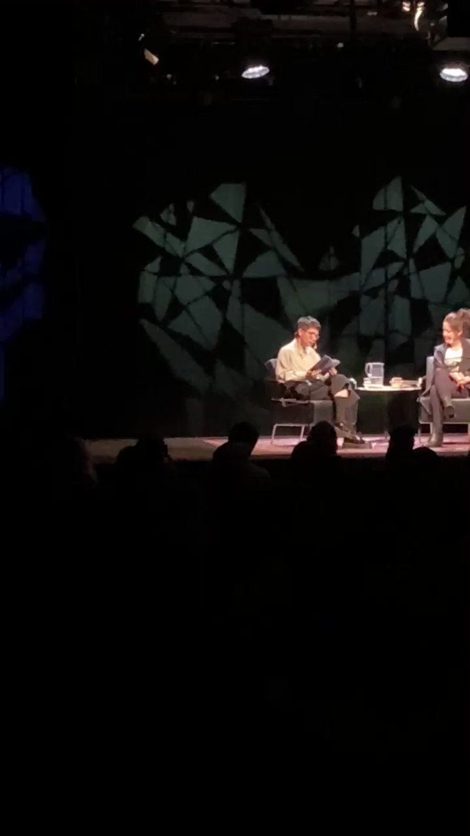 yesterday i got to hear ocean vuong speak on queerness, language, beauty and death, and hear two of my favourite poems (someday i’ll love &amp; nothing) being read [yes i cried]. it’s a memory i will forever keep inside a little heart shaped locket to always carry around with me 🫂