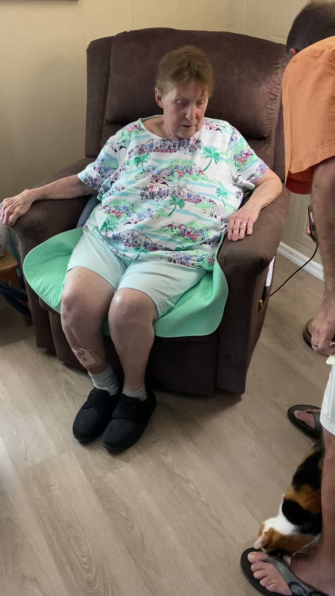 Hallelujah! After over 10 weeks in hospitals (including a few near-death days), my Mom is finally home again, reunited with her beloved 20 year old cat, Princess! Thank you to everyone who sent both well-wishes and cards these past few months. It meant the world to Mom (and me).