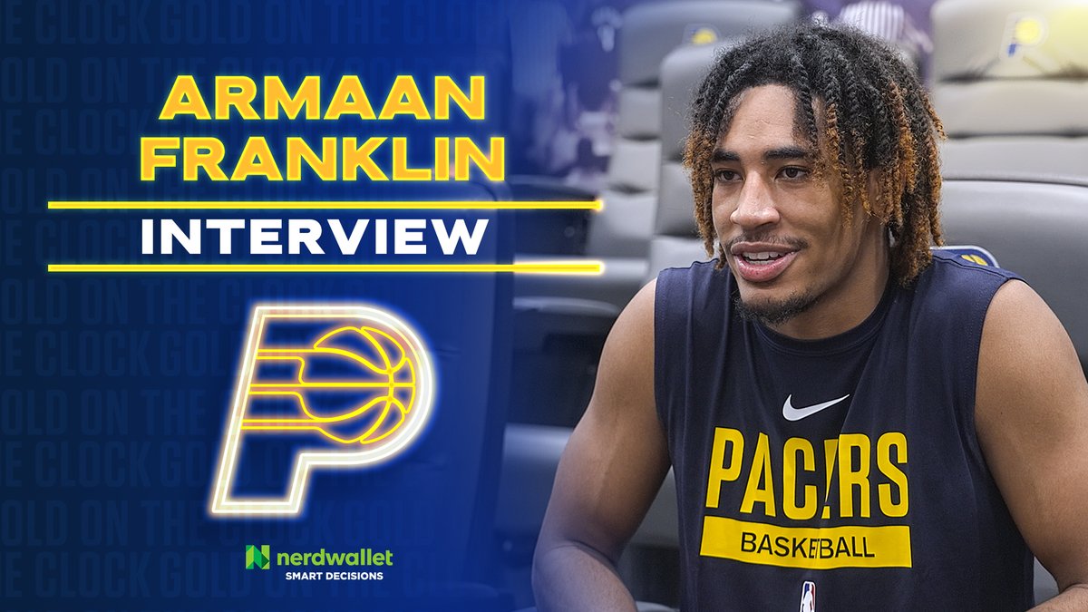 "It means a lot...to be back here working out for the Pacers." Indy native & Virginia Men's Basketball guard Armaan Franklin talked about what it meant to workout for his hometown team & how much he grew during his time at Virginia. NerdWallet | #GoldOnTheClock