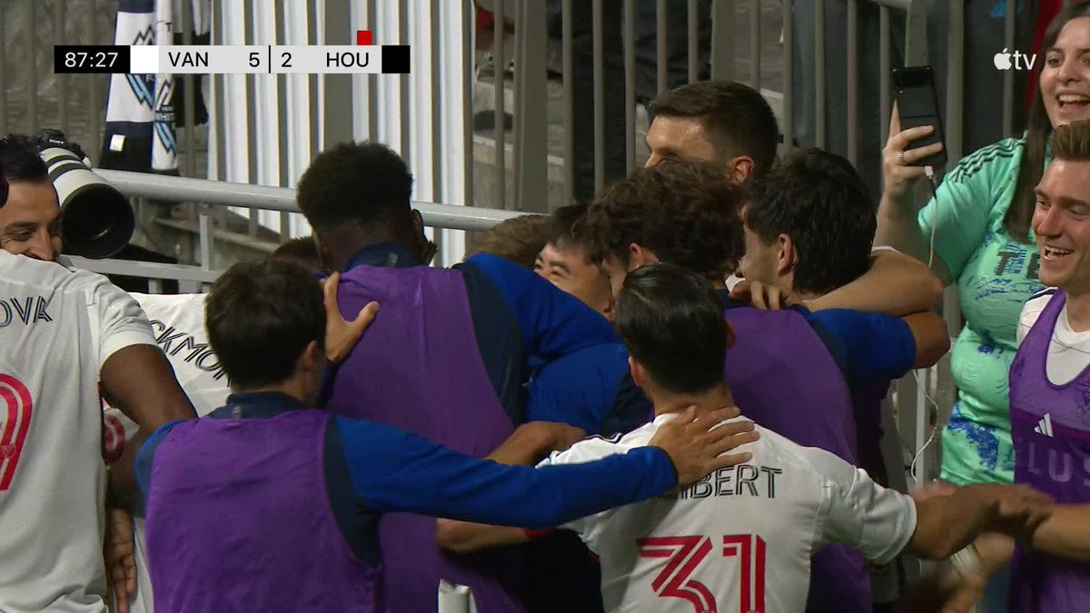 Sebastian Berhalter strikes it so sweetly for 🖐. His first MLS goal puts the icing on the cake tonight for #VWFC.
