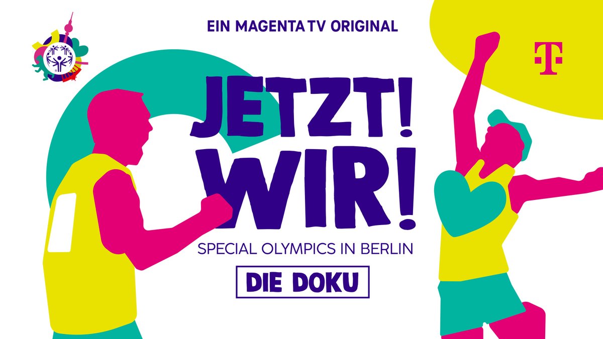 Herzensangelegenheit 🫶 Für die Doku "Jetzt! Wir! Special Olympics in Berlin" haben wir verschiedene Athlet*innen auf dem Weg zu den @SOWG_Berlin2023 begleitet. ⚽️🎾🏑 Am Sonntag um 19 Uhr auf #dabeiTV und anschließend barrierefrei bei #MagentaTV und auf #YouTube! #Berlin2023