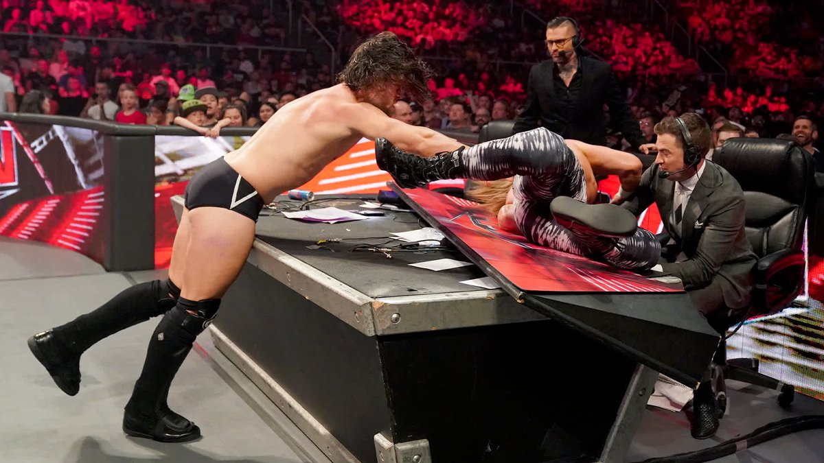Following a loss to Dolph Ziggler, dangerous Raw newcomer JD McDonagh targets The Showoff’s injured arm. #WWERaw