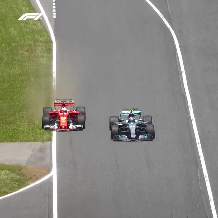 This cheeky dummy move from Seb was truly something else 😮‍💨 #SpanishGP #F1