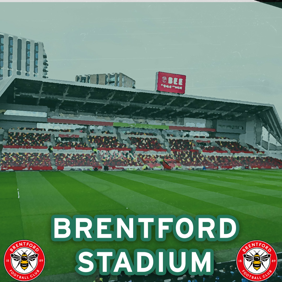 Brentford's stadium has become a fortress for the Bees since they were promoted to the Premier League 👊