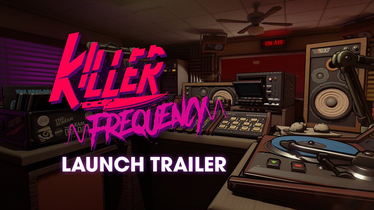 Man the radio desk. Unravel the secrets of Gallows Creek. Save lives. 🔪 First-person slasher adventure 📻 Man the dials as a radio DJ 🧩 Solve puzzles, save lives Killer Frequency is OUT TODAY on Steam, Meta Quest 2 and consoles! 👉