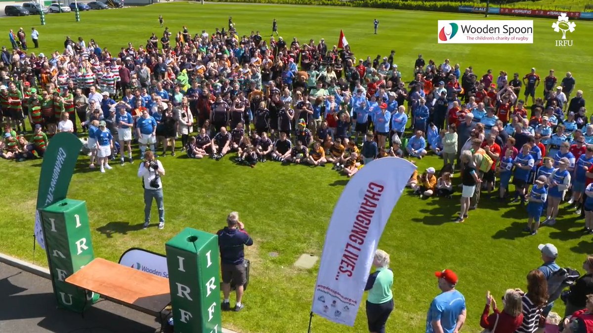 We had an incredible day with Wooden Spoon and teams from all over Ireland & UK at our Disability Tag Rugby festival on Sunday. Take a look. #SpiritOfRugby #IrishRugby #Inclusivity