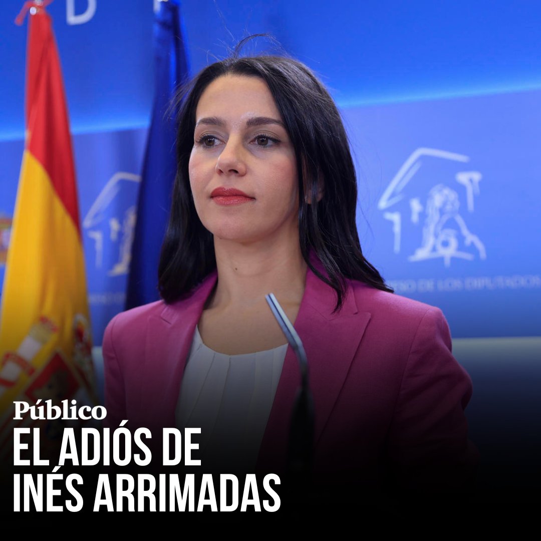 Inés Arrimadas abandona la política: "En este tiempo he tenido errores y aciertos, pero pueden estar seguros de que siempre he tomado todas las decisiones pensando en que era lo mejor para nuestro país" Por Amanda Garcia