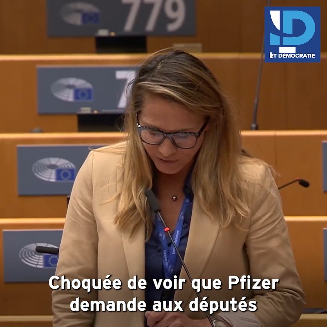📹 « Je suis choquée de devoir signer un papier pour protéger les intérêts financiers de #Pfizer. Choquée que Pfizer nous empêche de nous exprimer. Et vous cautionnez tout cela ! » #Pfizergate ⤵️