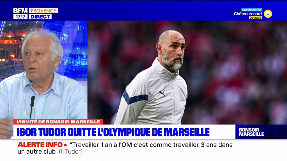 💬 "Il a tué Payet, il a tué Gerson, il a tué Guendouzi" Avi Assouly, grand report et ancien commentateur des matchs de l'OM sur Radio France, réagit au départ d'Igor Tudor du club