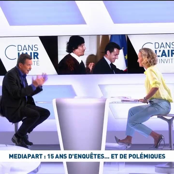 "Ce que soulève l’affaire Kadhafi-#Sarkozy qui va être jugée, c’est une trop grande indifférence à la corruption et cela décrédibilise la République. Il y a une tolérance à la #corruption des élites politiques". Edwy Plenel, invité de Caroline Roux dans #cdanslair. #politique