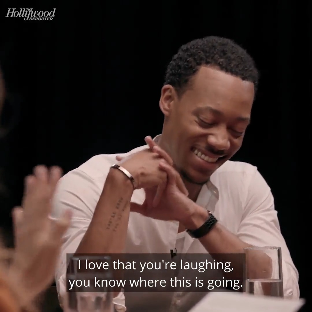 Tyler James Williams convinced his ABBOTT ELEMENTARY co-star Janelle James to upgrade to a BMW after the show got picked up for a second season: “No b-tch, you cannot pull up to season two in a Mazda!”