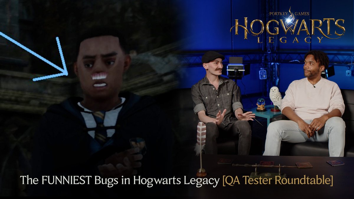 QA Testers are the heart of a dev team. Hear from some amazing team members from Avalanche Software as they discuss how they helped bring the magic to #HogwartsLegacy (and the hysterical bugs they found along the way).