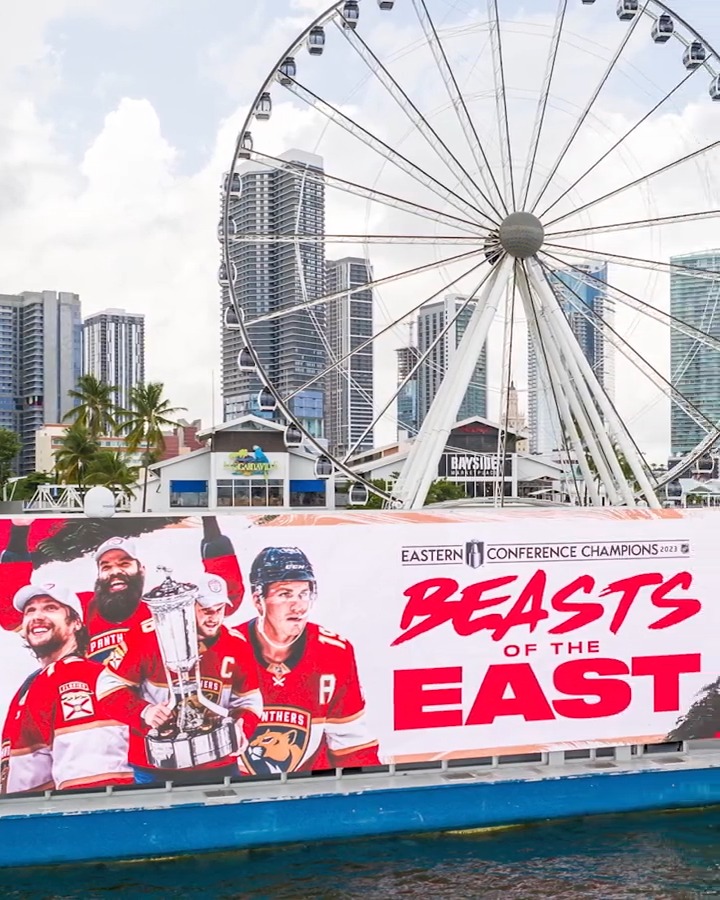 Broward County is ready for the Stanley Cup Final ‼️ #TimeToHunt