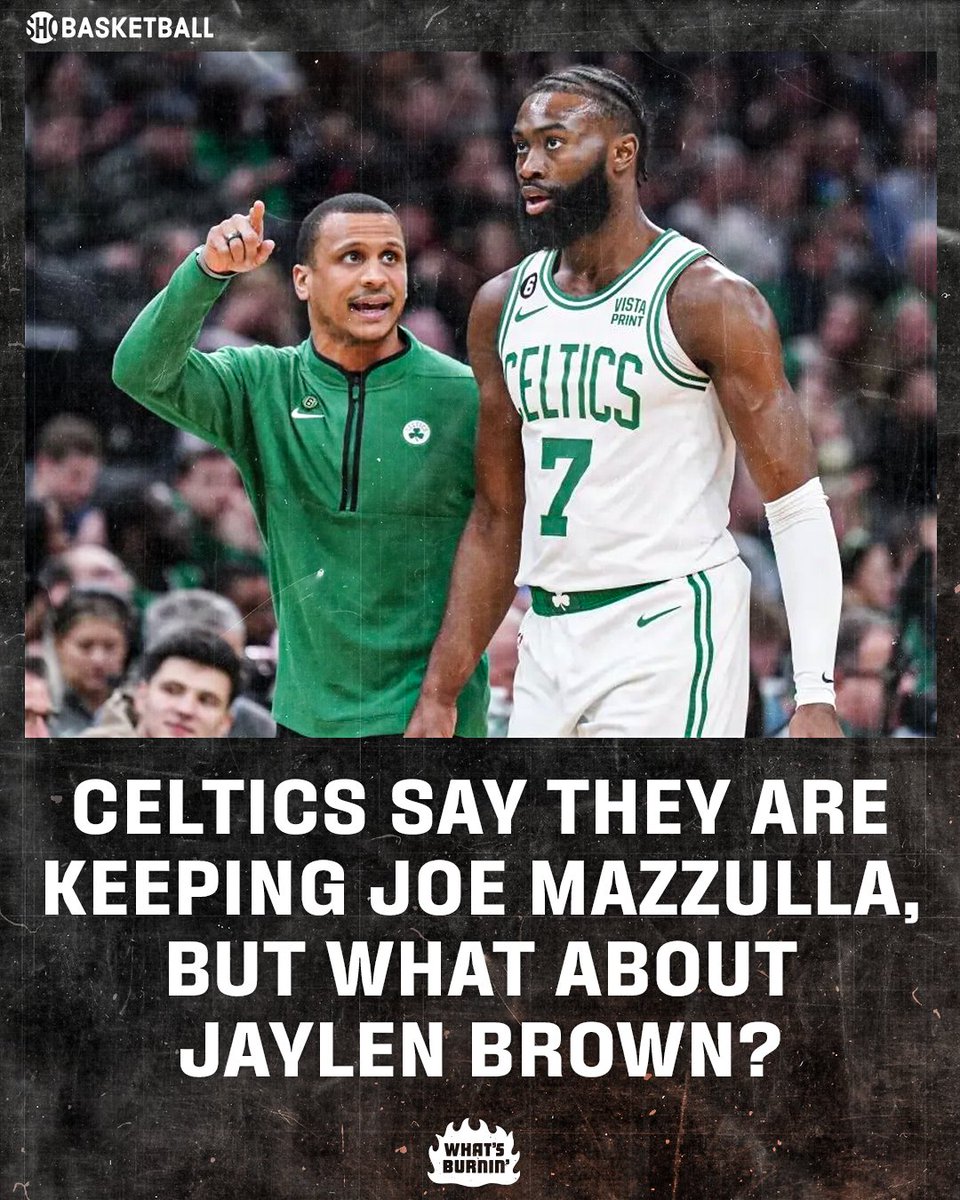Boston's Brad Stevens said today that Joe Mazzulla will remain the Celtics' head coach, but what about Jaylen Brown? Boston's future with Brown is a bit more complicated, but Tracy McGrady has strong feelings on what the Celtics *should* do: