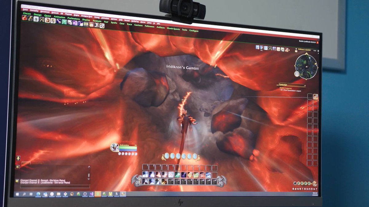 No loading screens. No transitions. Check out how Airlock Tech is #BuildingAzeroth.