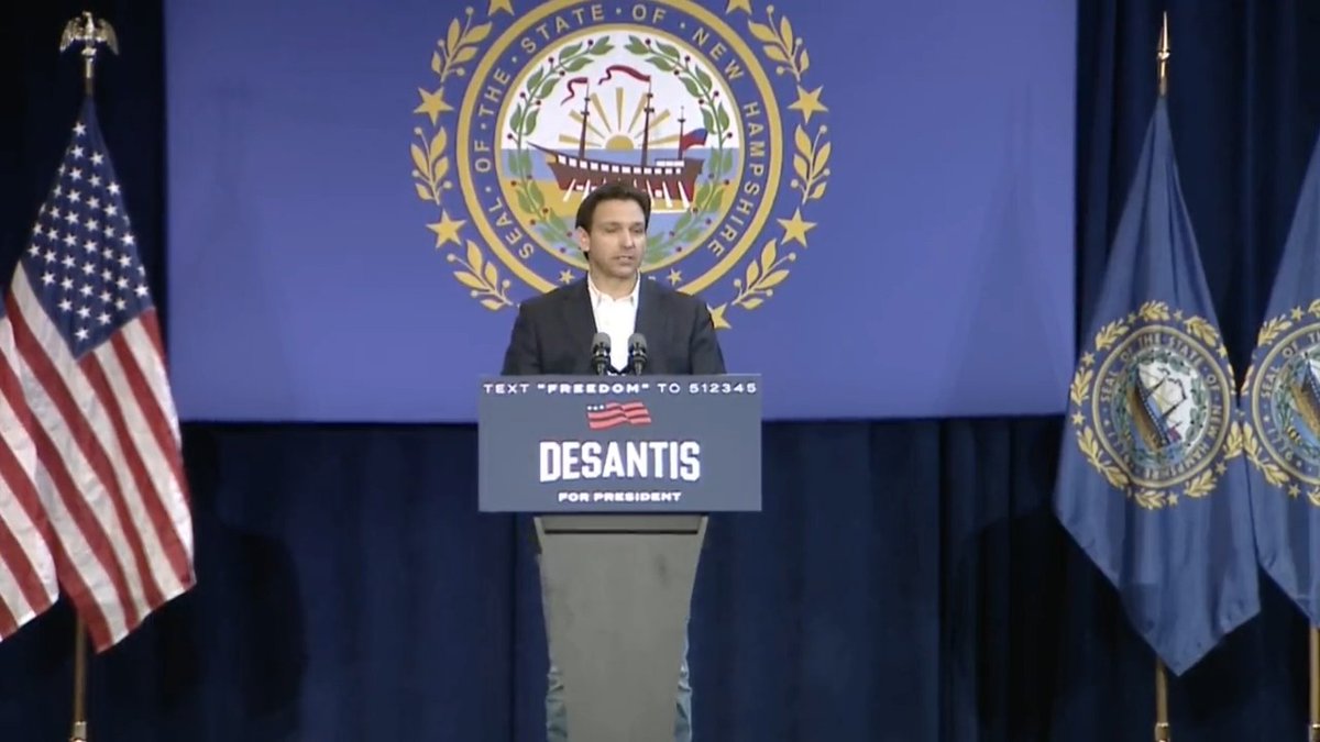 MIC DROP: "We hope and wish Joe Biden a swift recovery from any injuries he may have sustained, but we also wish the United States of America a swift recovery from the injuries sustained because of Joe Biden and his policies." — Governor Ron DeSantis 👀