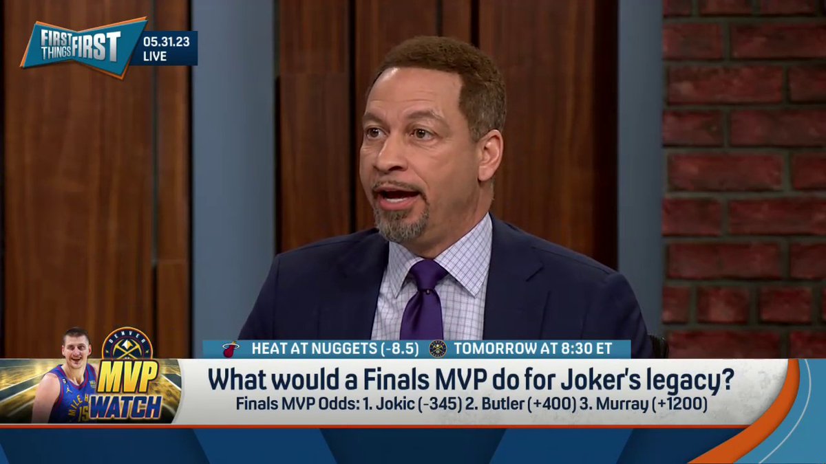 Chris Broussard: “I think Dirk is overrated by a lot of people.” He really just said that.