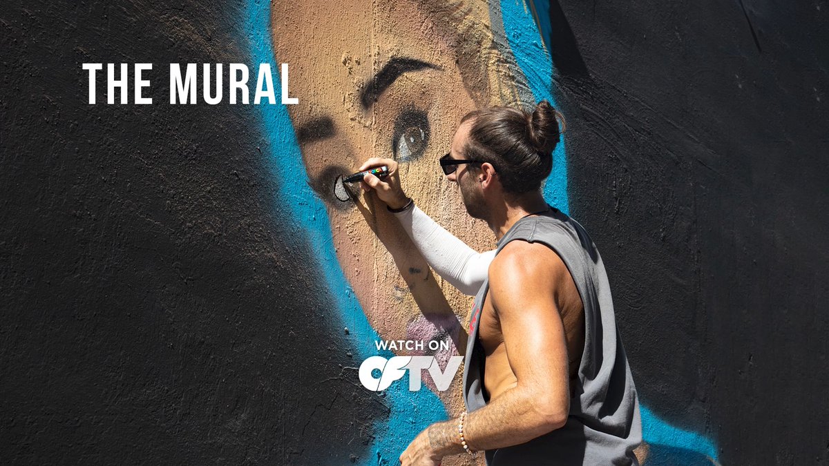 Take an intimate look at #CodyParker's creative process as he creates a portrait of IGGY AZALEA in Miami 🎨 📺 Catch the latest installment of The Mural: