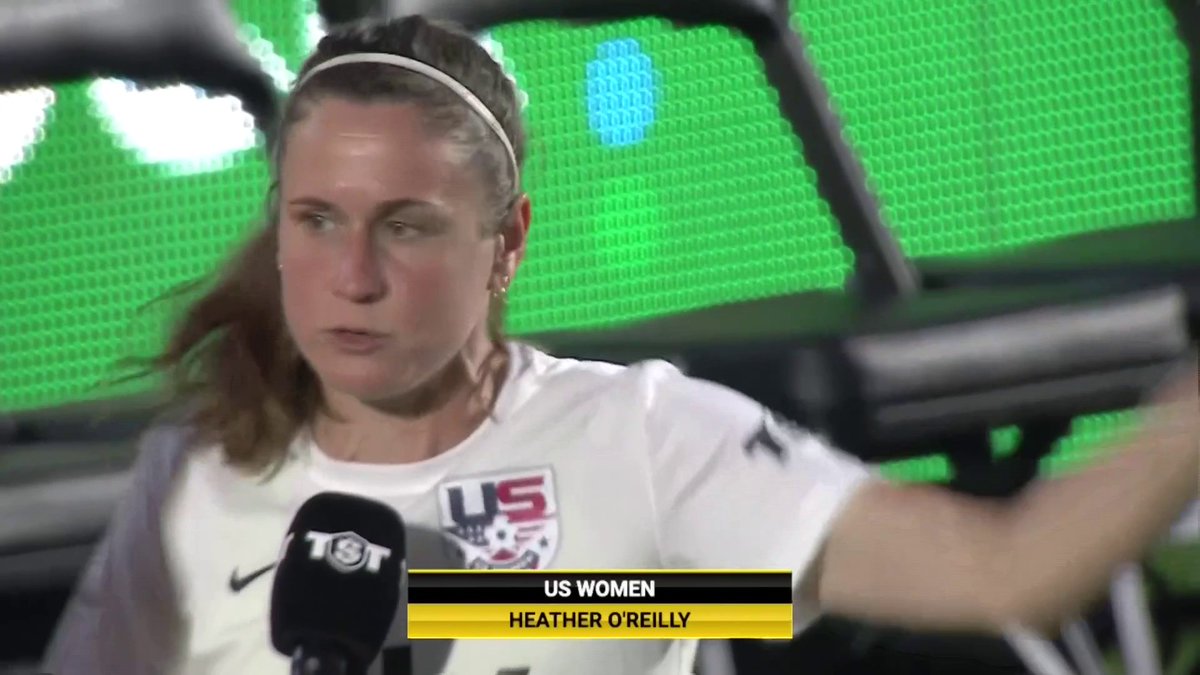 "What's the worst that could happen? We lose 16-0 to Wrexham? We don't care because we're living, we're being bold, we're being brave." Heather O'Reilly knows the result isn't everything. 🙌 📺: TST on Peacock