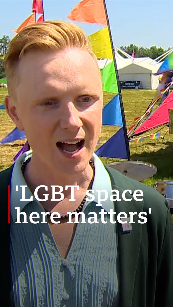 'If this would have existed when I was a young boy... it would have changed my life' Owain Wyn Evans has defended an area at the Urdd Eisteddford where young people can learn about the LGBTQ+ community