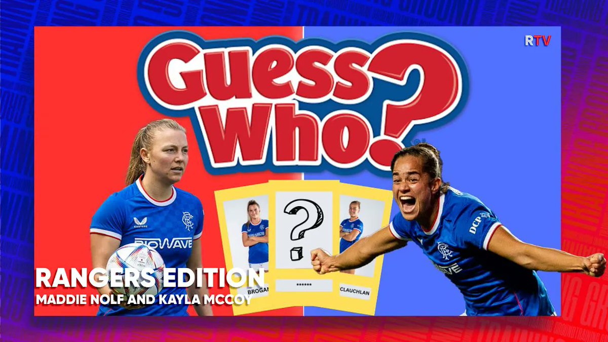 😅 Guess Who? Rangers Edition 📺 Maddie Nolf and Kayla McCoy sat down with RangersTV to try and guess their teammates.